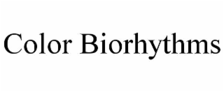 COLOR BIORHYTHMS