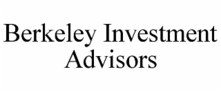 BERKELEY INVESTMENT ADVISORS