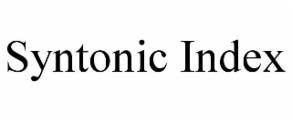 SYNTONIC INDEX