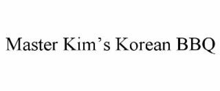 MASTER KIMâS KOREAN BBQ