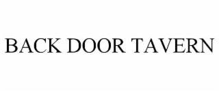 BACK DOOR TAVERN