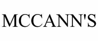 MCCANN'S
