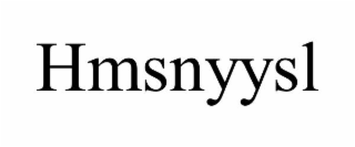 HMSNYYSL