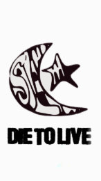 DIETOLIVE , MOON AND STAR WITH THE WORDS 