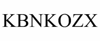 KBNKOZX