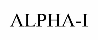 ALPHA-I
