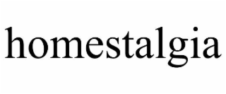 HOMESTALGIA