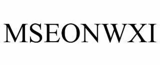 MSEONWXI
