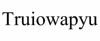 TRUIOWAPYU