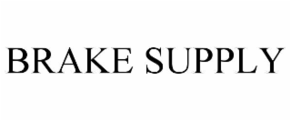 BRAKE SUPPLY