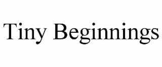 TINY BEGINNINGS
