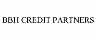 BBH CREDIT PARTNERS