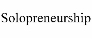 SOLOPRENEURSHIP