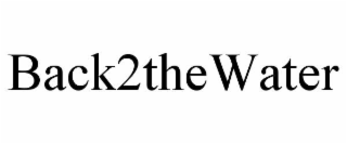 BACK2THEWATER