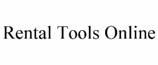 RENTAL TOOLS ONLINE