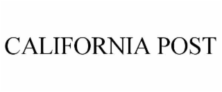CALIFORNIA POST