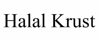 HALAL KRUST