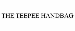 THE TEEPEE HANDBAG
