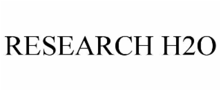 RESEARCH H2O