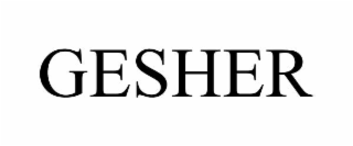 GESHER