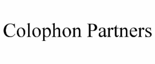 COLOPHON PARTNERS