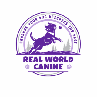 REAL WORLD CANINE BECAUSE YOUR DOG DESERVES THE BEST