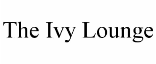 THE IVY LOUNGE