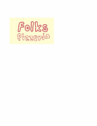 FOLKS PIZZERIA