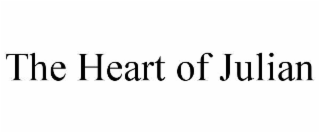 THE HEART OF JULIAN