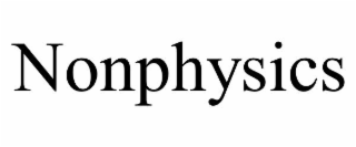 NONPHYSICS