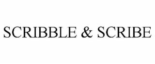 SCRIBBLE & SCRIBE