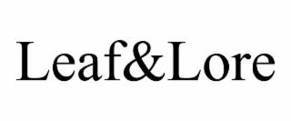 LEAF&LORE