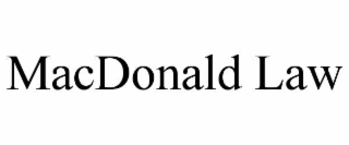 MACDONALD LAW