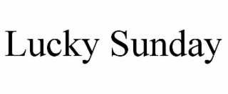 LUCKY SUNDAY