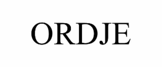 ORDJE