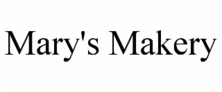 MARY'S MAKERY
