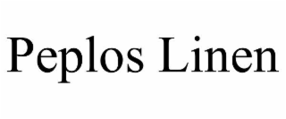PEPLOS LINEN