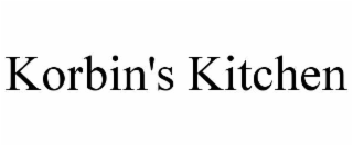 KORBIN'S KITCHEN