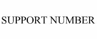 SUPPORT NUMBER