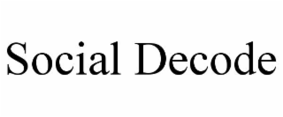 SOCIAL DECODE