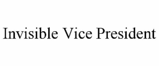INVISIBLE VICE PRESIDENT
