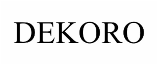 DEKORO