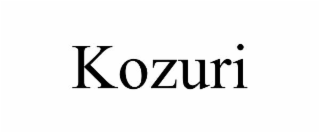 KOZURI