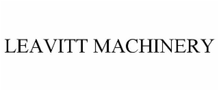 LEAVITT MACHINERY