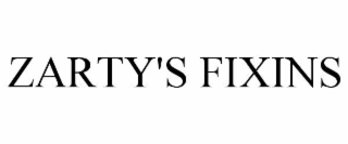 ZARTY'S FIXINS