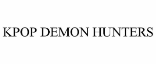 KPOP DEMON HUNTERS