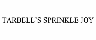 TARBELLâS SPRINKLE JOY