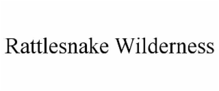 RATTLESNAKE WILDERNESS