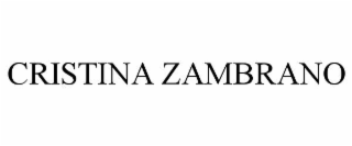 CRISTINA ZAMBRANO