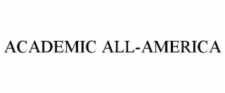 ACADEMIC ALL-AMERICA